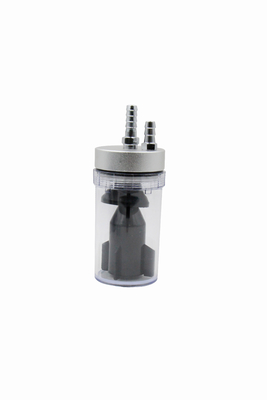 Plastic Brass Oxygen Concentrator Humidifier Bottle , 2l Oxygen Cylinder Humidifier