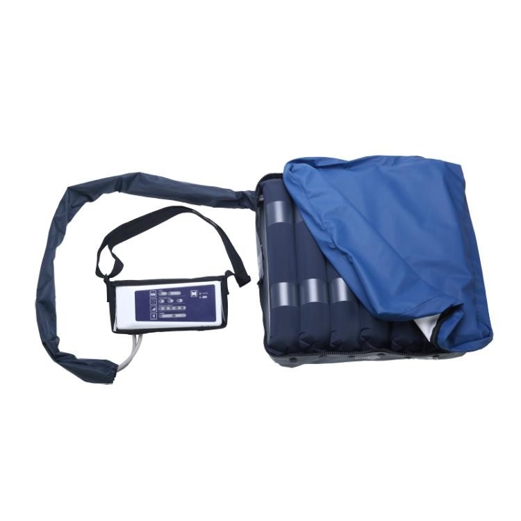 Square Inflatable Alternating Pressure Seat Cushion , TPU Hospital Bed Air Mattress